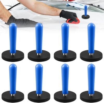 Set van 8 Magneten voor Auto Bevestiging, Magnetische Houder voor Verpakking, DIY Accessoires voor Auto Film en Folie