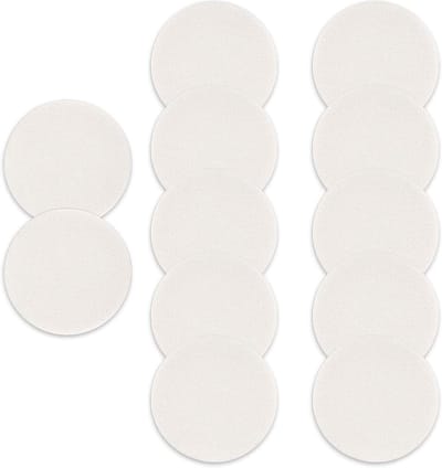 12 Packs Gezichtsponsen voor Make-up, Foundation en Poeder, Geschikt voor Alle Huidtypes en Cosmetica Gebruik