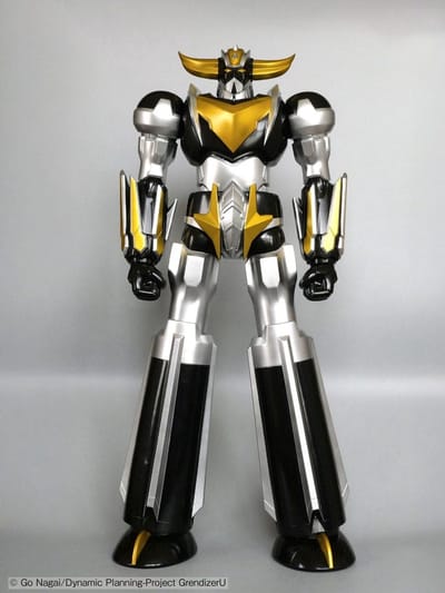Plex Grendizer Jumbo Sofbi Vinyl Figure Grendizer U Black & Gold Ver. 64 cm Beeld