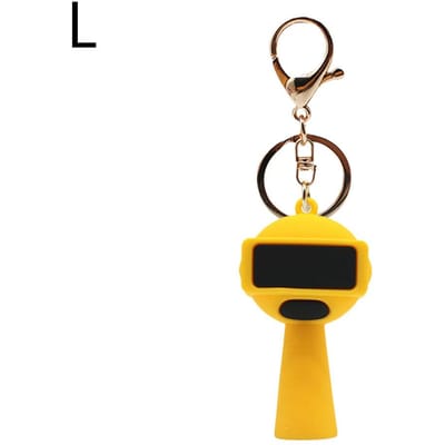 Porte-clés Sprunki Dessin Animé Mignon Sprunki Oren Raddy Gris Brud Vineria Pour Fille Garçon Pendentif Sac Porte-clés Bijoux Cadeaux Décoration pour Fans black
