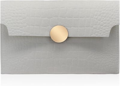 Stijlvolle Vilt Envelope Clutch voor Dames - Mode Avondtas met Spiegeltje en Magnetische Sluiting voor Feest en Banquet
