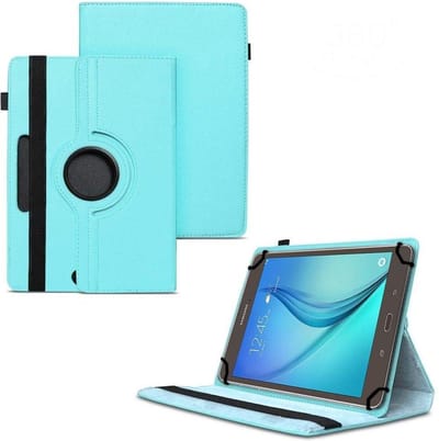 Universele Tablet Hoes voor 7 inch Tablet - 360° draaibaar - Blauw - Tablethoes Universeel
