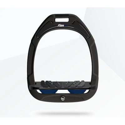 Ultra Grip Ver/zwart/marine Inclined Stijgbeugels Flex-On Green Composite
