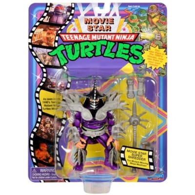 Teenage Mutant Ninja Turtles TMNT: 1991 Movie Star Action Figure: Shredder