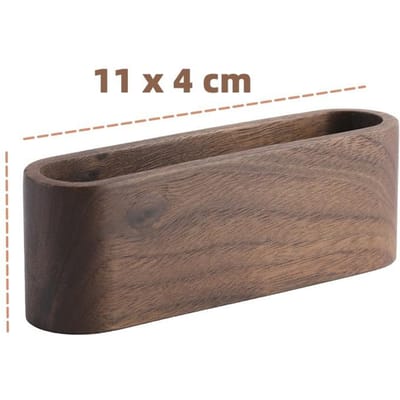 Houten visitekaartjeshouders Notitiehouder Display-apparaat Kaarthouder Kantoorartikelen Kantoorartikelen Accessoires Organizer