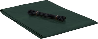 Windhager zandbakhoes, zeildoek voor zandbakken, zandbakhoes met metalen oogjes en elastisch koord, 180 g/m², 1,7 x 1,7 m, 07045, groen, medium 1,7 x 1,7 m