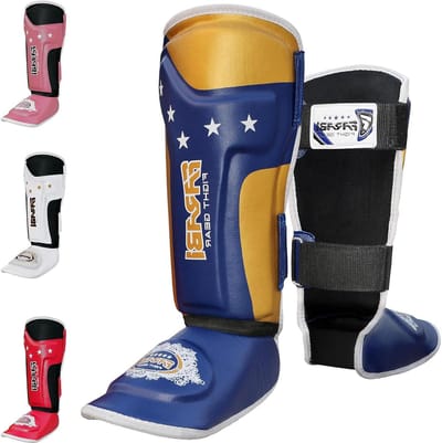 Scheenbeschermers voor kinderen - Kickboxing Shin Pads MMA Muay Thai Shin Guards met Instep