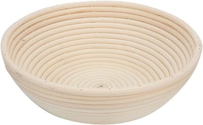 Ronde Banneton voor Broodrijzing - Rieten Mand voor Zuurdesembrood en Bakken