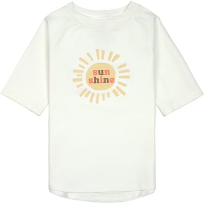 Lässig Splash & Fun Rashguard Zwemshirt met korte mouw met UV-bescherming - Sunshine sea salt, 19-24 maanden, maat 92