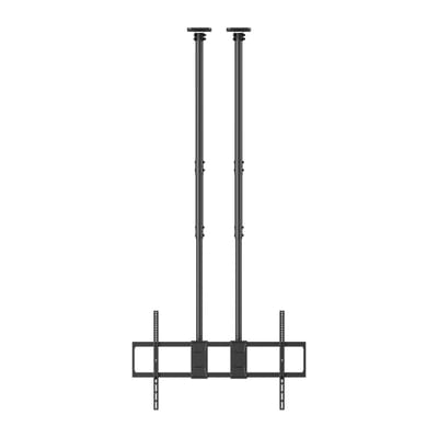 Plafondbeugel Heavy Duty XL – Universele TV Beugel voor 60-120 inch – Draagvermogen 120kg – VESA 200×200 t/m 1000×600 mm – Dubbele Buis