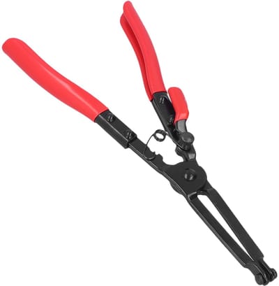 Dailygoods- Slangklemtang Professionele Auto-uitlaatpijptang - Universele Pijpklemverwijderingstang - Hoogwaardig Ijzer - Ergonomisch Ontwerp - Duurzaam en Slijtvast - Pijpklem Tang