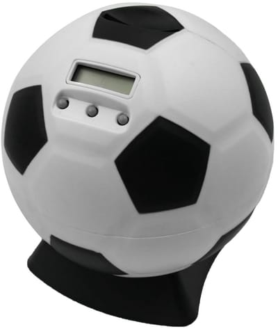 Allecto - Digitale Spaarpot - Voetbal Spaarpot - Automatisch LCD-scherm - Kunststof - Geld Muntenteller - Spaarzaam Voor Thuis - Decoratie