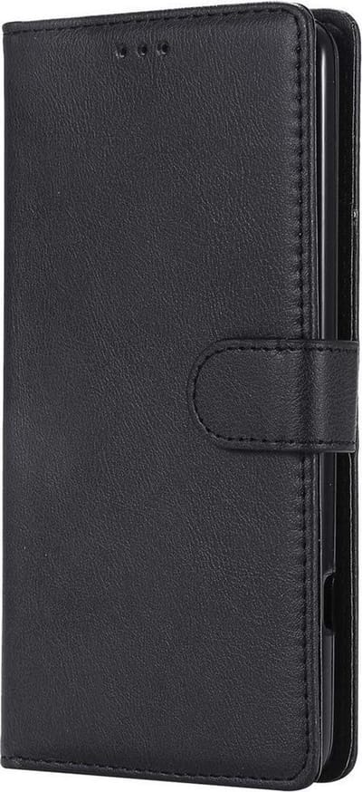 HB Hoesje Geschikt voor Nokia 1 Plus - Portemonnee Book Case - Kaarthouder & Magneetlipje - Zwart