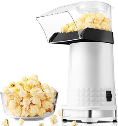 Solacis Popcorn machine - Popcorn - Popcornmakers - Popcornmachine - 1200W - Zonder olie of boter - Perfect voor een feestje!