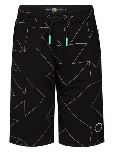 Petrol Industries - Jongens Korte joggingbroek Cedros - Zwart - Maat 104