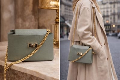 Nathan Baume Poppy N261-27-02 Mini Crossbody Tas Bamboo