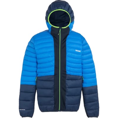 Regatta Hooded Leedre Hybrid Jas Blauw M Man