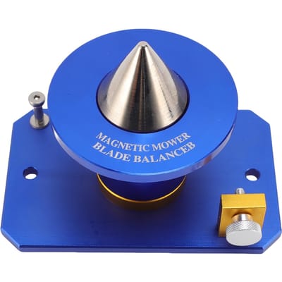 Magnetische Wandmontage Mes Balanceerder Aluminiumlegering 339075B Zware Precisie Mes Balanceerders voor Maaiers Rood Blue