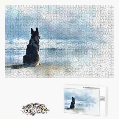 Houten Puzzel - Legpuzzel Volwassenen - Ontspanning en Decoratie - Precisie Gesneden Stukjes - 35 x 25 cm - Multicolor