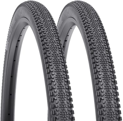 set 2 stuks WTB Riddler gravelbanden 28" TCS Light Fast Rolling, zwart Bandenmaat 37-622 | 700x37C - Zwart