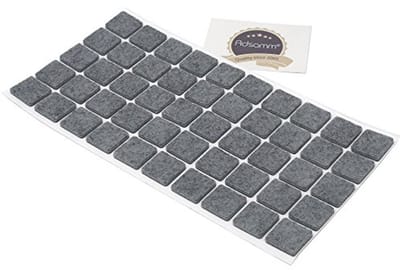 Zelfklevende Viltglijders 20x20 mm - Meubelbescherming voor Vloeren - 50 Stuks