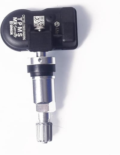 Bandensensoren Set - TPMS Sensoren - Voertuig Veiligheid - Real-time Monitoring - 4 Stuks - Metaal