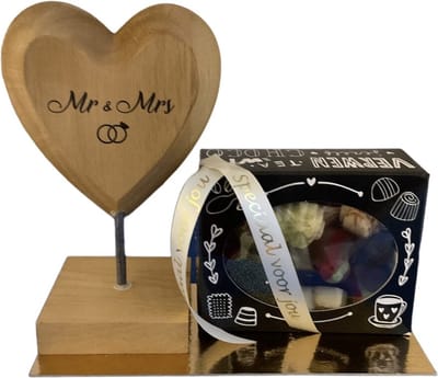 Hart - Mr & Mrs - Bonbons - Lint: Speciaal voor jou - Cadeauverpakking