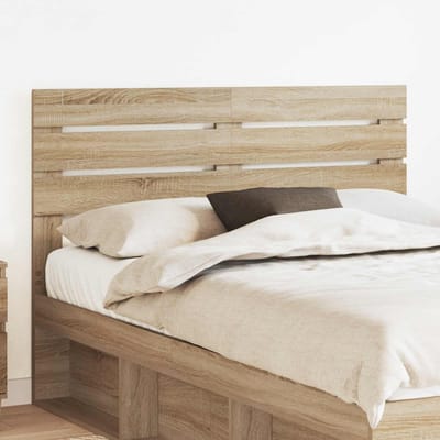 vidaXL Hoofdbord Sonoma Eiken Bewerkt hout
