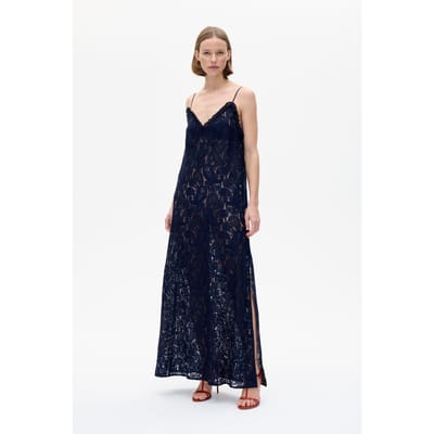 Baum und Pferdgarten Alvine Dress Evening Blue Maat: 34 | Maxi Jurken Outlet | Dames | Blauw