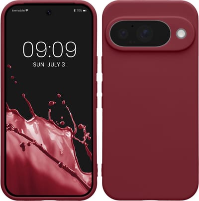 kwmobile telefoonhoesje geschikt voor Google Pixel 10 - Hoesje voor smartphone - Precisie camera uitsnede - In bordeaux-violet