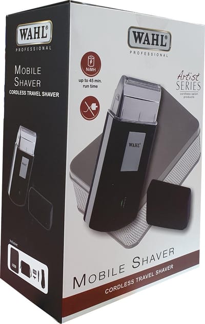 Wahl Mobile Shaver – Draadloos Elektrisch Scheerapparaat met Reisetui – Flexibel Scheerblad voor een Zeer Gladdde Scheerbeurt
