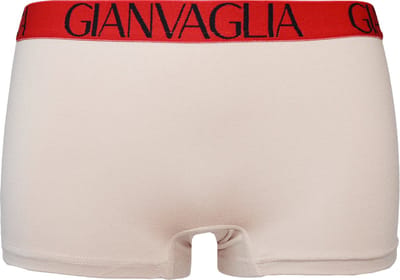 Dames boxershorts 3 pack Gianvaglia effen beige XXL