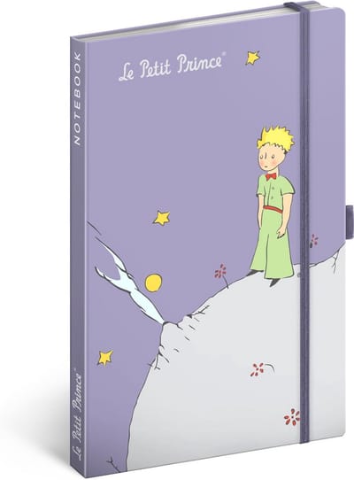 SnelShoppen - Notitieboek A5 Gelinieerd met Elastische Band - Designer Hardcover Notitieblok voor Volwassenen - Ideaal Dagboek voor Dames - Kleine Pri