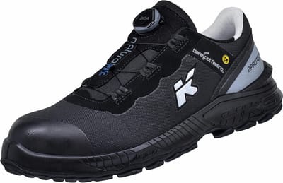 HKS Barefoot Feeling BFS 40 BOA S3 werkschoenen - veiligheidsschoenen - safety shoes - laag - heren - composiet - metaalvrij - antislip - ESD - lichtgewicht - Vegan - maat 41