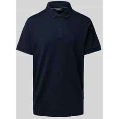 Regular fit poloshirt met logostitching