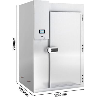GGM Gastro Schockfroster - Touch - 1861 Liter - 20x GN 1/1 oder EN 600x400 - ohne Rampe Zilver