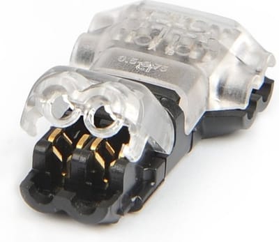 Quick kabel splitter - Twee aderig - 0.5mm² tot 0.75mm²