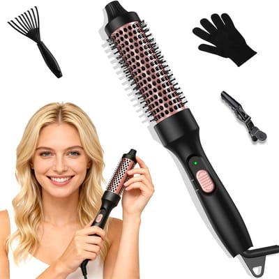 Thermische Borstel - 32MM Ronde Hete Haarborstel - Verwarmde Krultang - Verwarmde Ronde Borstel - Hete Haarstyler Voor Het Stylen Van Je Haar