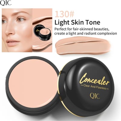 Waterdichte, volledig dekkende concealer voor tatoeages, littekens en een natuurlijke finish voor alle huidtypen. 130#
