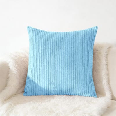 Corduroy Kussensloop 40X40 45X45 50x50cm Zachte Pluche Flanellen Kussenhoes Pluizige Bank Kussensloop voor Sofa Woonkamer Decoratie 50X50CM