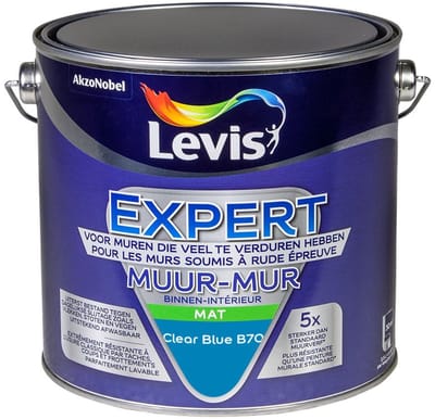 Levis - Expert Muur Binnen Mix - Clear Blue B70 - Mengverf - 2,5 L
