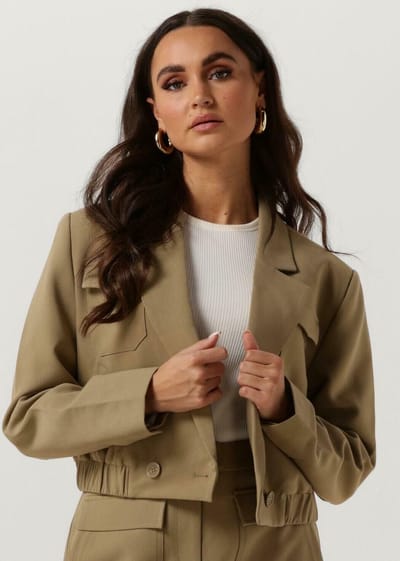 AAIKO Mille R Pes 345 Jassen Dames - Zomerjas - Groen - Maat XXL