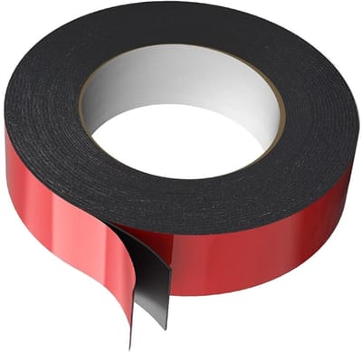 Dubbelzijdige Schuimtape - Waterdichte Montage Tape met Extra Sterke Hechting, 2 cm x 10 m, Ideaal voor Klussen en Creatieve Projecten