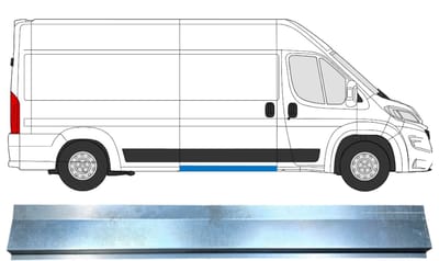 Reparatie dorpel voor Opel Movano 2021-2026 / Links = Rechts