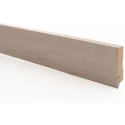 Decomode Muurplint Aqua Large Malta - Mdf - Folie - 240cm - 12x60mm