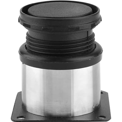 Lot de 4 pieds de meuble réglables en acier inoxydable pour table, lit, canapé (50 * 50mm)