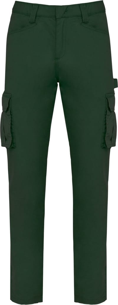 WK. Designed To Work Ecologische herencargobroek WK703 - Forest Green - 3XL