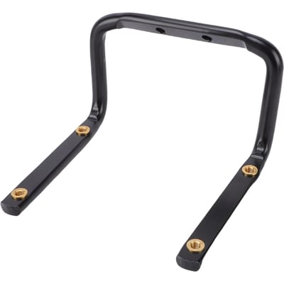 Tige de selle de vélo Double porte-bouteille en alliage d'aluminium Adaptateur de montage de porte-bouteille sous la selle gray