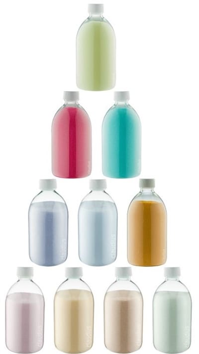 Scrubzout - 650 gram - set van 10 verschillende geuren - Witte Dop - Rozen, Vanille, Amandel, Eucalyptus, Lavendel, Opium, Appel-Kaneel, Fruity Melon, Hamam en Zen Moment - Hydraterende Lichaamsscrub - Cadeau