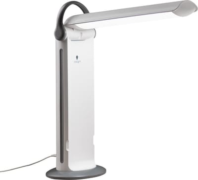 Daylight Twist 2 Bureaulamp dimbaar - Leeslamp met LED - Daglichtlamp - Dimbaar - Wit - Design